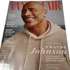 Vanity‎ Fair November 2021 Dwayne Johnson The Rock Issue No 733 Tom Cruise